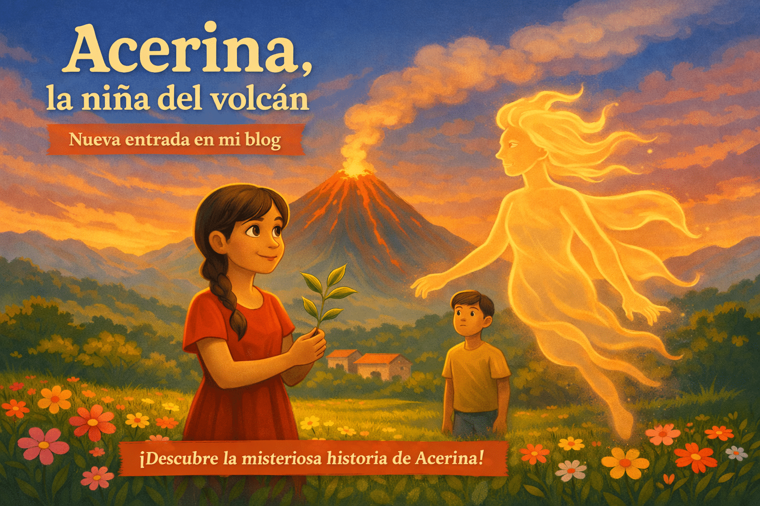 Acerina, la niña del volcán